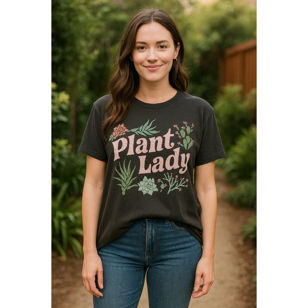 Altar’d State “Plant Lady” Graphic Tee – Women’s Large – Made in USA